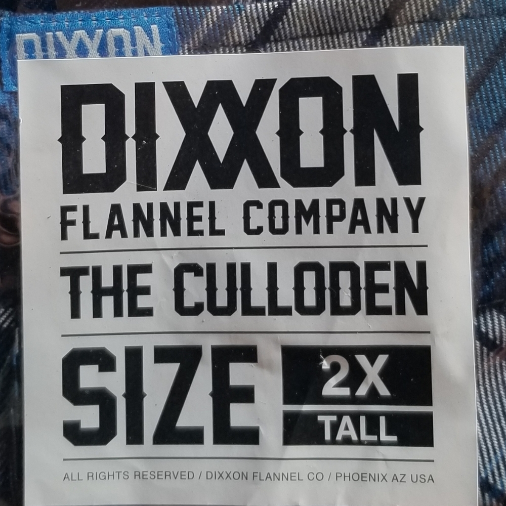 Dixxon flannel 2xlt the Culloden - Picture 2 of 4
